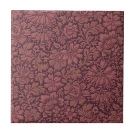  esthetiek over bloemenprint tegeltje
