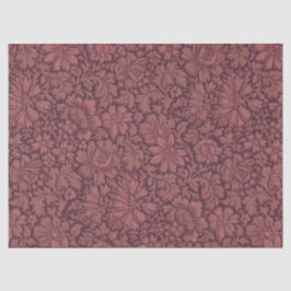 esthetiek over bloemenprint tissuepapier
