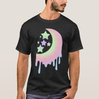 Esthetiek voor Pastel Maan Goth T-shirt