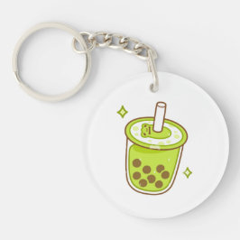 Esthetisch aan de ene kant en kawaii aan de andere sleutelhanger