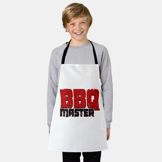 Esthetisch BBQ Master Design voor Grill Masters Schort (Gedragen)