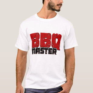 Esthetisch BBQ Master Design voor Grill Masters T-shirt