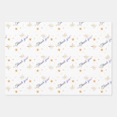Esthetisch Bedankpapier| Feestartikelen Inpakpapier Vel (Voorkant 3)