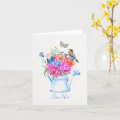 esthetisch bloemboeket kaart (Gele Bloem)