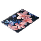 Esthetisch bloemenschriftboek notitieboek (Linkerzijde)