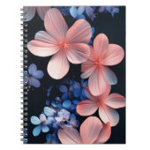 Esthetisch bloemenschriftboek notitieboek (Voorkant)