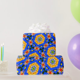 esthetisch bloemmotief cadeaupapier