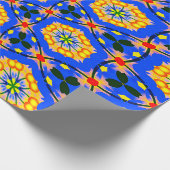 esthetisch bloemmotief cadeaupapier (Hoek)