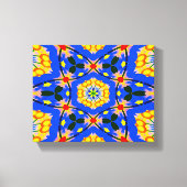 esthetisch bloemmotief canvas afdruk (Voorkant)