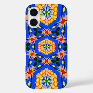 esthetisch bloemmotief iPhone 16 hoesje