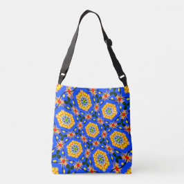 esthetisch bloemmotief crossbody tas