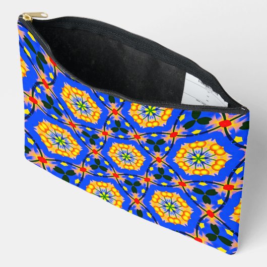 esthetisch bloemmotief etui (Open)