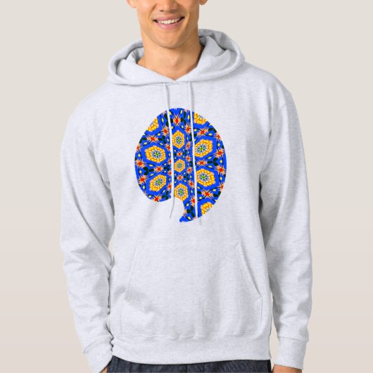 esthetisch bloemmotief hoodie (Voorkant)
