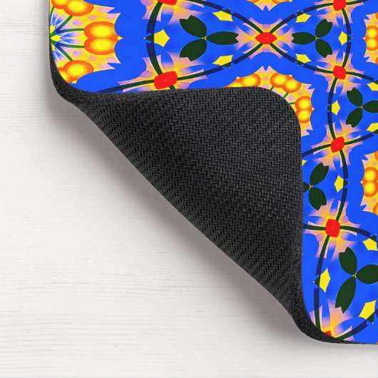 esthetisch bloemmotief muismat (Hoek)