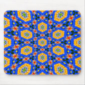 esthetisch bloemmotief muismat (Voorkant)