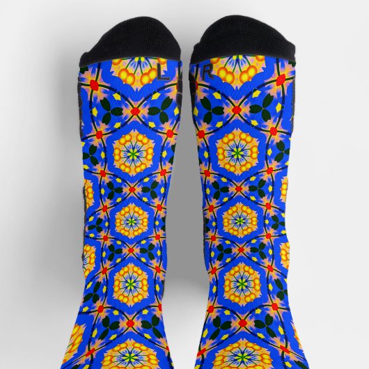 Esthetisch Bloemmotief Sokken (Top)