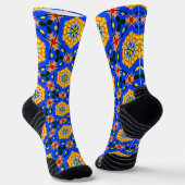 Esthetisch Bloemmotief Sokken (Gebogen)