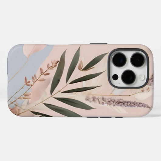 🌸 "Esthetisch bloemontwerp" 🌿 Case-Mate iPhone Case (Achterkant (horizontaal))