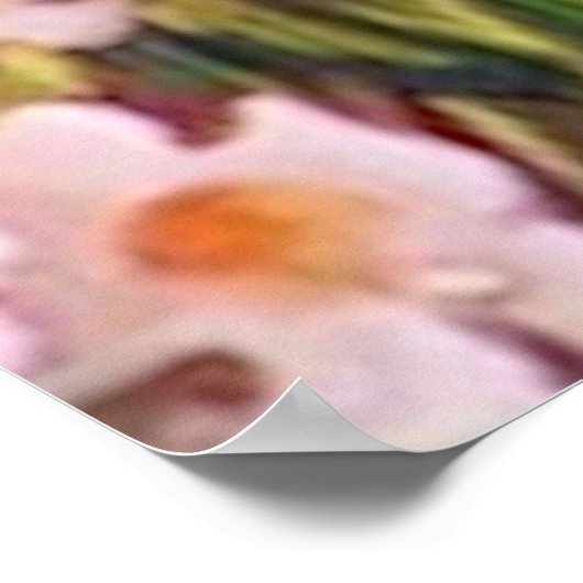 esthetisch bloemveld poster (Hoek)