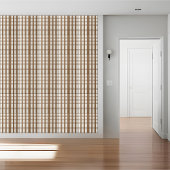 Esthetisch bruin en wit geruit Tegel patroon Tegeltje