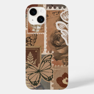  esthetisch bruin ontwerp Case-Mate iPhone 14 hoesje