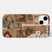  esthetisch bruin ontwerp Case-Mate iPhone case (Achterkant (horizontaal))