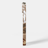  esthetisch bruin ontwerp Case-Mate iPhone case (Achterkant / Links)