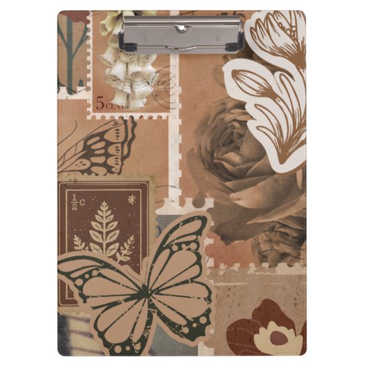  esthetisch bruin ontwerp klembord (Voorkant)