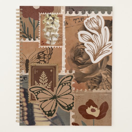  esthetisch bruin ontwerp planner (Voorkant)