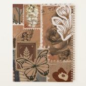  esthetisch bruin ontwerp planner (Achterkant)