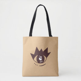 Esthetisch Bruin Oog Tote Bag