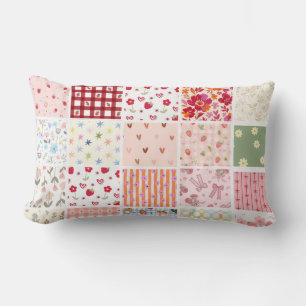 Esthetisch Cute Coquette Bloemenkussen Hout Kussen