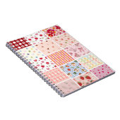 Esthetisch Cute Coquette Notitieboek (Rechterzijde)