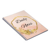esthetisch dagboek notitieboek (Rechterzijde)