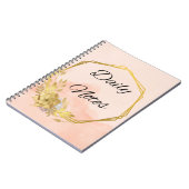 esthetisch dagboek notitieboek (Linkerzijde)