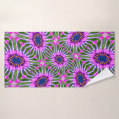 Esthetisch daisy-patroon badhanddoek (Badhanddoek)