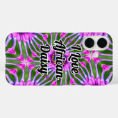 Esthetisch daisy-patroon Case-Mate iPhone case (Achterkant (horizontaal))