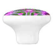 Esthetisch daisy-patroon keramische knop (Zijkant)