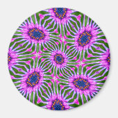 Esthetisch daisy-patroon magneet (Voorkant)