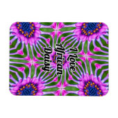 Esthetisch daisy-patroon magneet (Horizontaal)