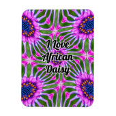 Esthetisch daisy-patroon magneet (Verticaal)
