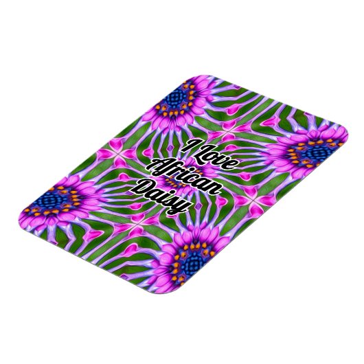 Esthetisch daisy-patroon magneet (Linkerzijde)