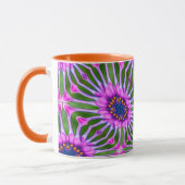 Esthetisch daisy-patroon mok (Links)