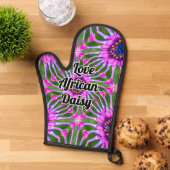 Esthetisch daisy-patroon ovenwant (Top down)