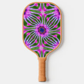 Esthetisch daisy-patroon pickleball paddle (Voorkant)