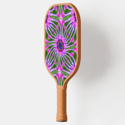 Esthetisch daisy-patroon pickleball paddle (Links)