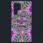 Esthetisch daisy-patroon samsung galaxy hoesje<br><div class="desc">Een leuk,  esthetisch patroon uit  roze African Daisy foto's.</div>