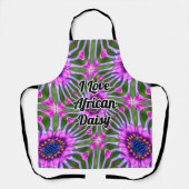 Esthetisch daisy-patroon schort (Voorkant)