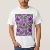 Esthetisch daisy-patroon t-shirt (Voorkant)