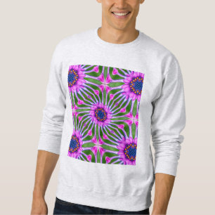 Esthetisch daisy-patroon trui